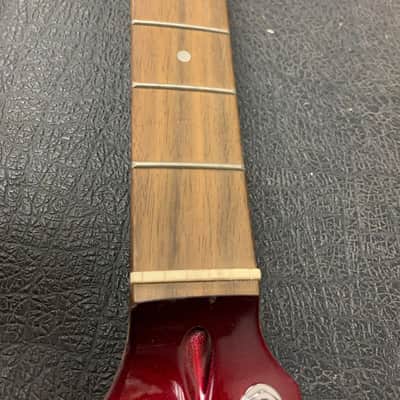 Fender Stratocaster Starcaster loaded neck  Candy Apple Red headstock image 5