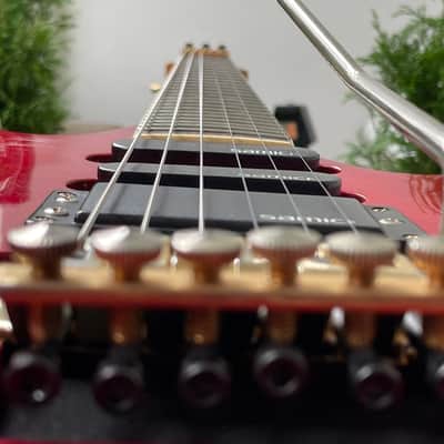 Samick SR-660 1993 - Antique Red Sunburst | Reverb