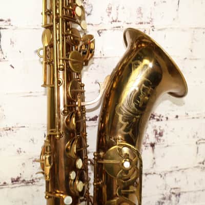 Vintage 1940s Buffet Crampon SA 18-20 Tenor Saxophone w/ OHSC image 4