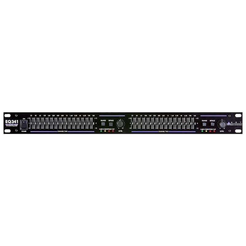 ART EQ341 Dual 15-Band Rackmount Graphic Equalizer image 2