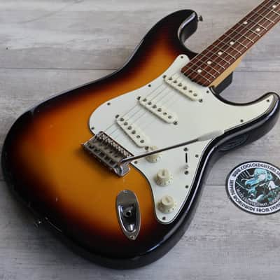 1993 Fender Japan ST-STD Stratocaster Standard (Sunburst) image 1