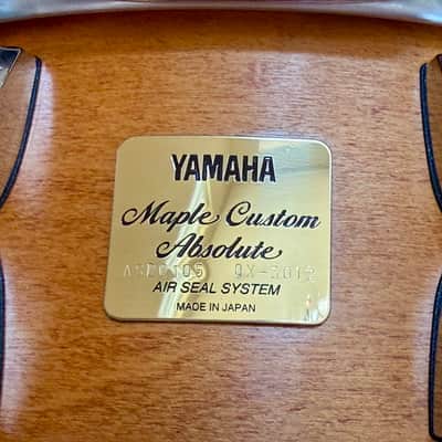 Yamaha Maple Custom Absolute snare Drum image 2