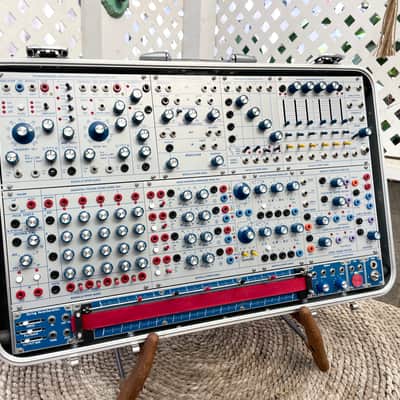 Buchla Tiptop 200t series with BPNYC ZERO Halliburton Eurorack Modular Travel Case 7U #3 image 12