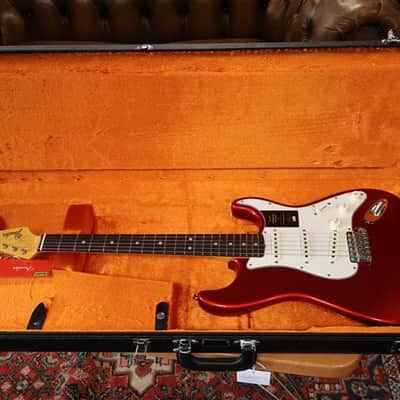 Fender American Vintage II 1965 Stratocaster Candy Apple Red image 8