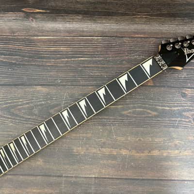 2011 Ibanez RG350EXZ Wizard III Neck Sharktooth Inlays Black imagen 2