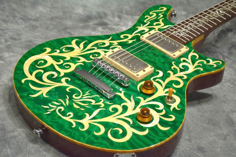ESP Potbelly 30th Anniversary Limited Edition See Thru Green image 1