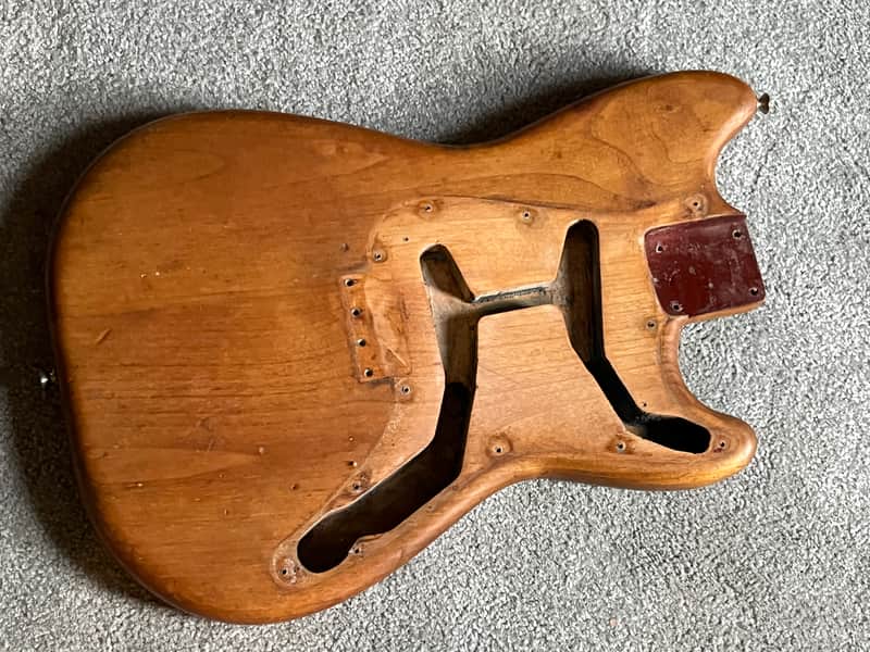 1963 Fender Musicmaster Duo Sonic guitar body image 1