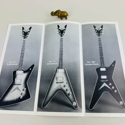 Dean Guitars Tri-Fold Brochure, 1980-'81 image 2