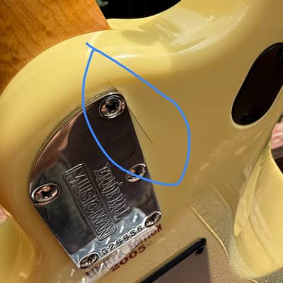 Ernie Ball Music Man John Petrucci JP6 Limited Edition 2005  - Butter Cream image 10