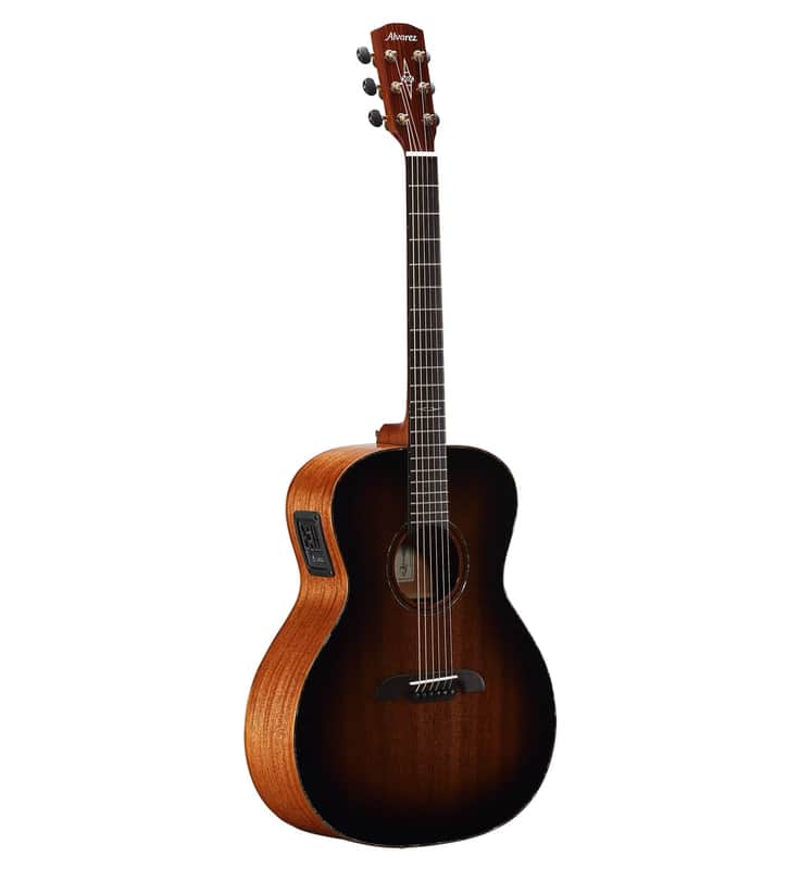 Alvarez MGA66E-SHB Masterworks Grand Auditorium with Electronics Shadowburst image 1