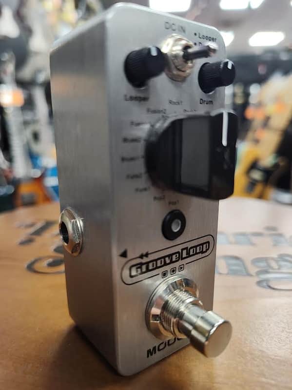 Mooer Groove Loop Drum Machine and Looper Pedal image 1