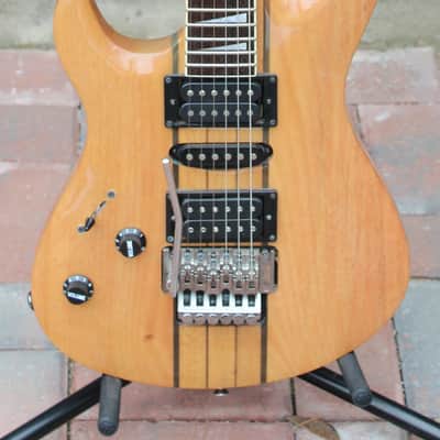Douglas Super Strat, Floyd Rose, Left Handed 2000's - Natural image 10