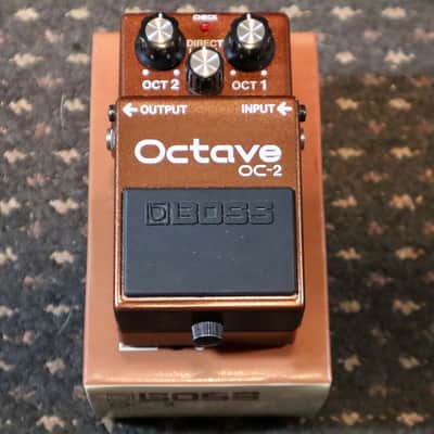 Boss OC-2 Octave (Black Label) 1984 - 1989 - Brown image 1