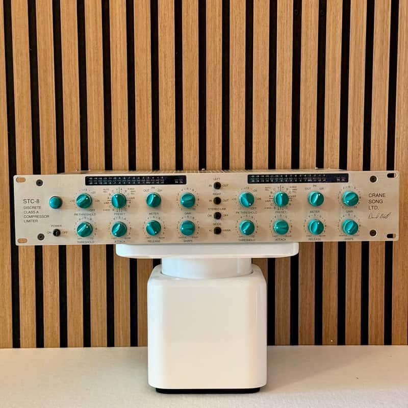 Crane Song STC-8/M Stereo Compressor Peak Limiter Mastering Version 2010s - Silver image 1