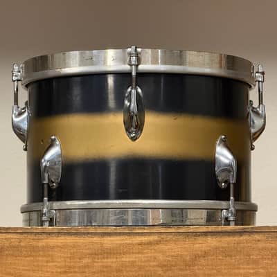 1940's WFL 11" Black & Gold Zephyr Lug Tom 7"x11" image 6