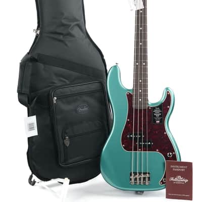 Fender American Professional Classic Precision Bass Faded Sherwood Green image 3