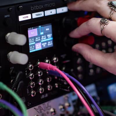 1010music Bitbox Micro Eurorack Compact Sampler with Touchscreen - Black image 7