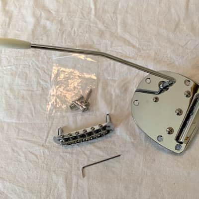 Squier Jaguar Jazzmaster Tremolo/Vibrato w/Arm, and Bridge - Free US Shipping image 5