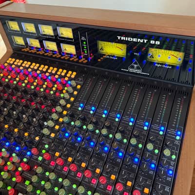 Trident 88 - 24 channels on mixdown / discrete mic pre’s / Lundahl option ! SUPERB condition!! image 12