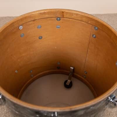 1970s Slingerland "New Rock" Black Diamond Pearl Drum Set image 23