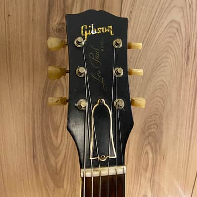 Exceptional good Gibson Les Paul Standard 1954 - All gold 100% Original image 13