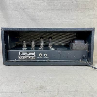 Garnet Stencil E90-2 1970s 30 Watt 2 Channel Tube Guitar Amp Head T Eaton image 5