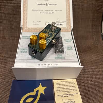 Decibelics Golden Horse Professional Overdrive 2021 Hammered Green image 4
