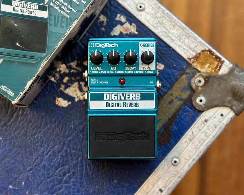 Digitech DigiVerb Digital Reverb Pedal | Reverb Canada