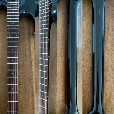 Aria Pro II Guitar, RS Wildcat, SUPER STRAT, Black, MIJ, 1986 image 8