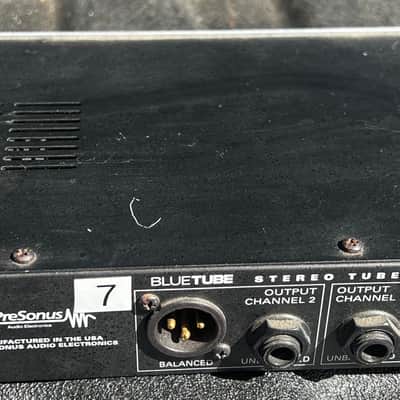 PreSonus Bluetube v2 Dual-Channel Mic / Instrument Preamplifier 2010s - Blue image 2