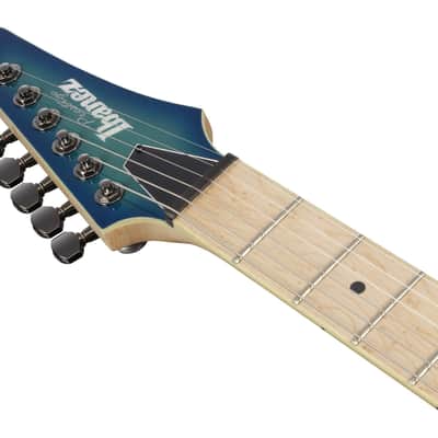 Ibanez RG652AHMFXNGB Prestige RG Electric Guitar 6-String - Nebula Green Burst + Case M20RG image 10