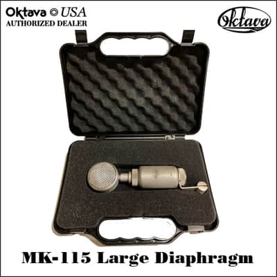Oktava MK-115 Large Diaphragm Cardioid Microphone - 2025 Silver - Shock Mount & Pop Screen - New image 5