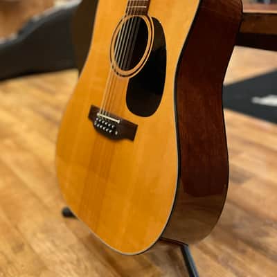 Takamine 12 String Acoustic Electric EF385 w Takamine Logo Case & Owners Manual image 6