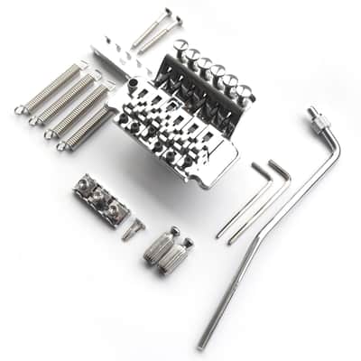 Floyd Rose Licensed Tremolo System - Double locking - Full Kit - Chrome image 1