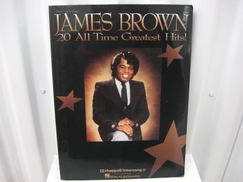 James Brown 20 All Time Greatest Hits! Sheet Music Song Book Songbook image 1