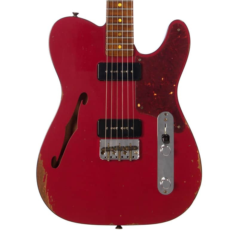 Fender Custom Shop 1-off LTD P90 Thinline Telecaster Relic - Dakota Red - Custom Boutique Electric Guitar NEW! image 1