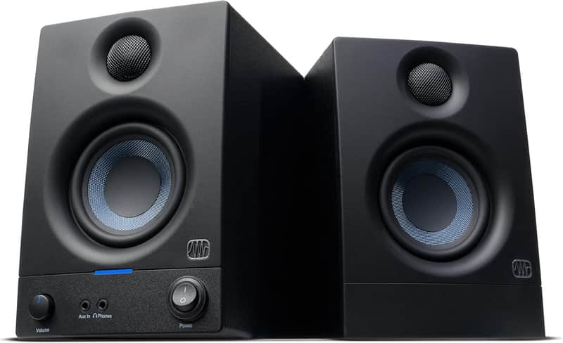 3.5 Studio Monitors, Pair — Powered, Active Monitor Speakers for Near Field Music Production, Desktop Computer, Hi-Fi Audio image 1