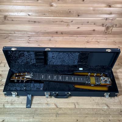 Duesenberg Fairytale Lapsteel Guitar - Gold Burst image 7