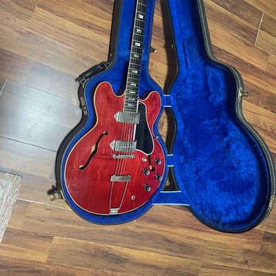 1963 Gibson ES-330TDC - Cherry - Big Neck! image 24
