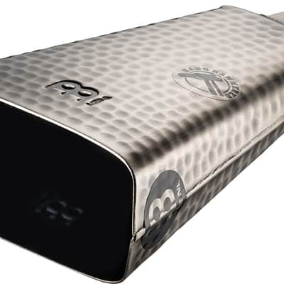 Meinl STB80BHH-S Hammered Timbales Cowbell Hand Brushed Steel 8" Big Mouth image 4