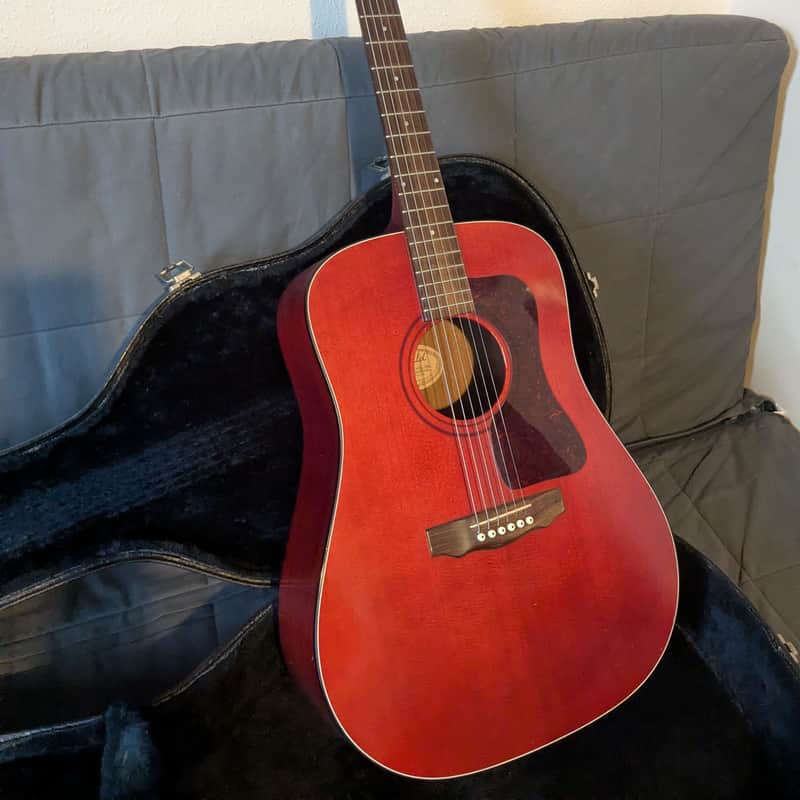 1995 Guild D4 Wine Red