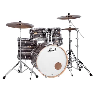 Pearl Decade Maple Artisan 5-Pc. Shell Pack w/22" Kick - Black Satin Marble image 1
