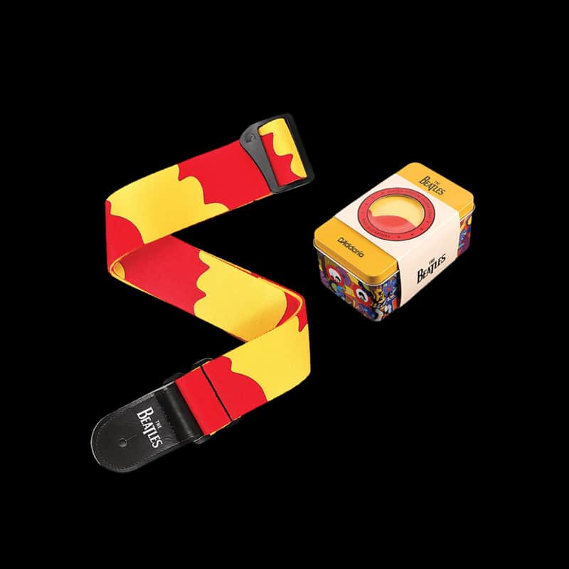 Mint D'addario Yellow Submarine 50th Anniversary Paul Woven Guitar Strap image 1