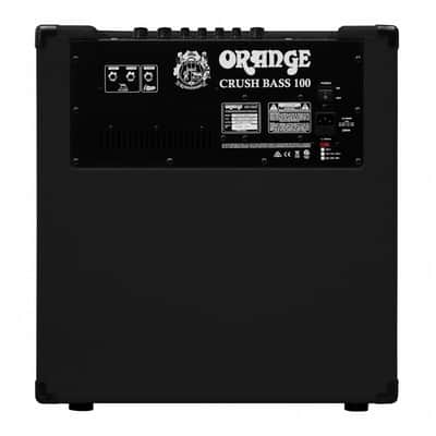Orange Amplifiers Crush Bass 100 1x15" 100-Watt Combo Amp - Black - Open Box image 5
