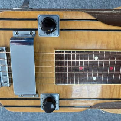 Vega Triumphal Lap Steel 1940s-1950s - Flame Maple image 4