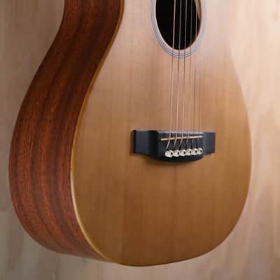 Martin LX1 Little Martin Short Scale Acoustic Guitar in Natural, with Hard Case image 2