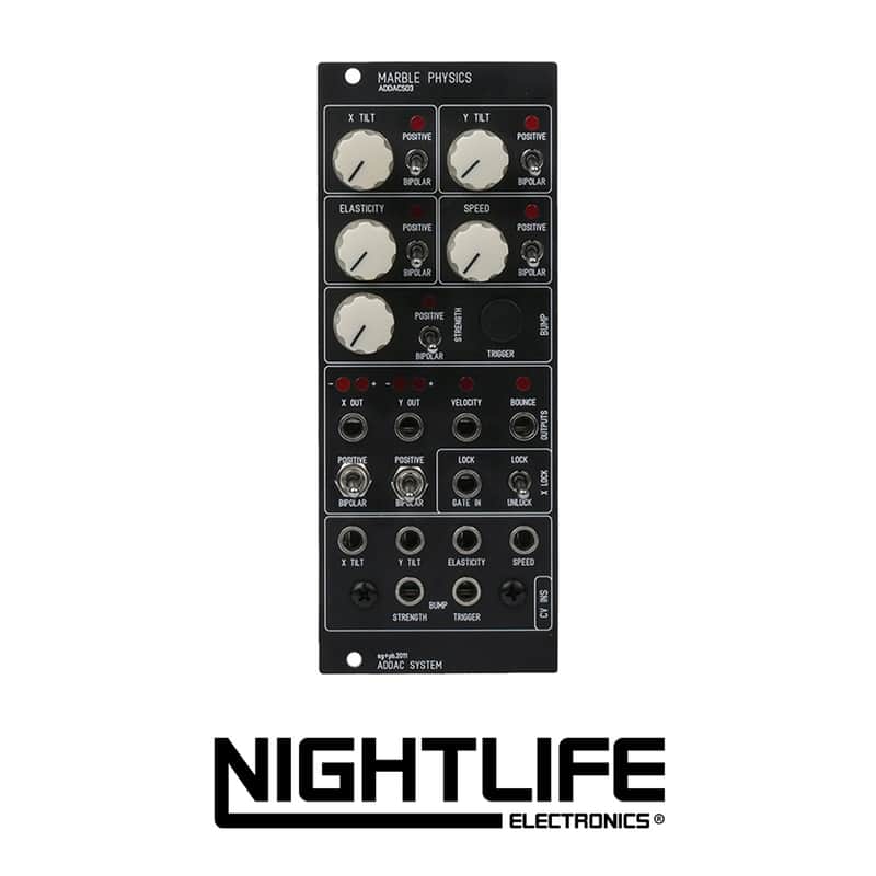 ADDAC System ADDAC503 Marble Physics - Black image 1