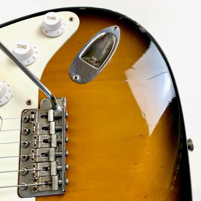 Fender Stratocaster ST-57 made in Japan 1993-1994 Sunburst image 13