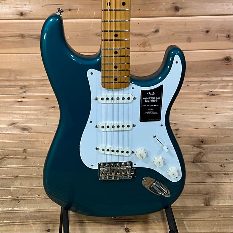 Fender Vintera II '50s Stratocaster Electric Guitar - Ocean Turquoise image 1