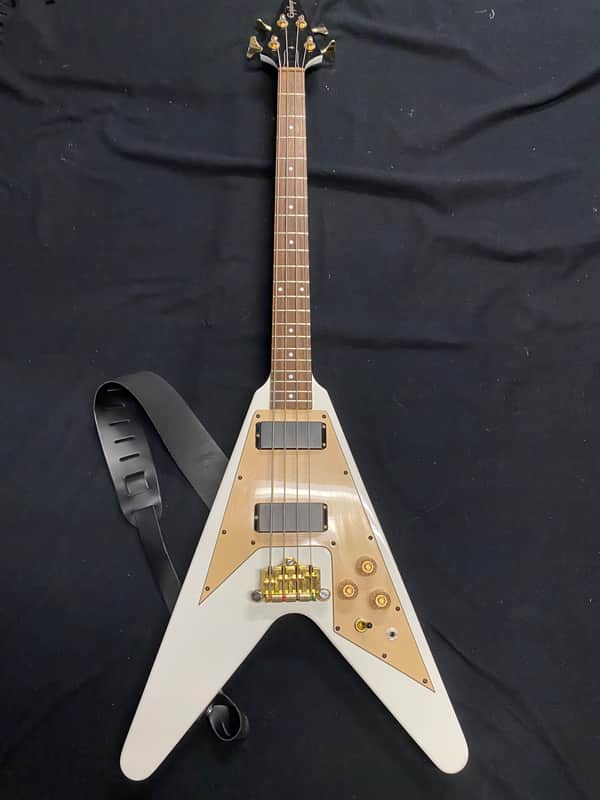 Epiphone Korina Flying V Bass | Reverb Canada